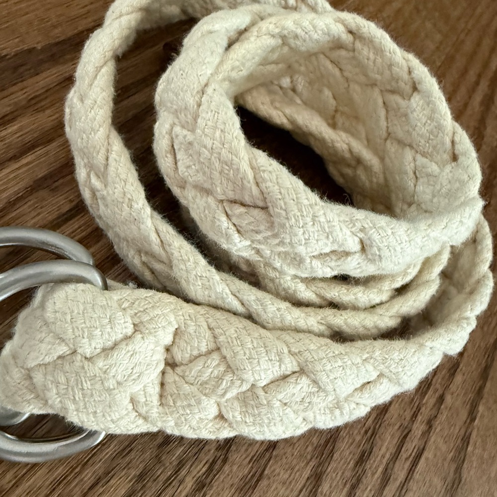 Jcrew woven rope belt size s/m - Picture 2 of 3